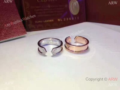 Replica Cartier Jewelry - Cartier C De Ring Rose Gold or Steel